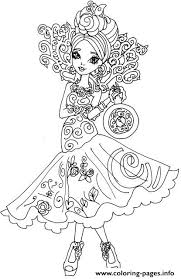 Every day you can print new coloring pages of ever after high and create new images of cute dolls. Briar Beauty Way Too Wonderland Ever After High Coloring Pages Printable