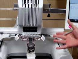 Brother Pr650 Embroidery Machine Demonstration Youtube Machine Embroidery Machine Embroidery Tutorials Diy Embroidery Designs