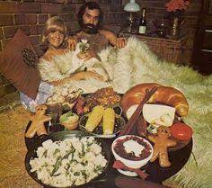 Shake together gin, lemon juice and confectioners' sugar, then top with. 28 70s Dinner Party Ideas 70s Dinner Party Retro Recipes Vintage Recipes