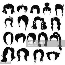 By sudowoodo 1 / 273 beautiful profile of woman vector stock illustration by ruspberryart 118 / 8,449 mannequin hairstyle clipart by lenm 4 / 995 hairstyles for black hair stock illustration by rodakm 1 / 418 portrait of three. Vector Silhouette Of A Variety Of Hairstyles Clipart Image