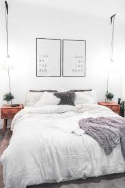 One of my favorite headboard alternatives is hanging a rug (or a blanket, or other textile) behind the bed, as seen in this photo from project bly, via popsugar. 18 Best Bed Without Headboard Ideas Bedroom Inspirations Bedroom Design Home Bedroom