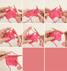 Knit the stitch without letting the old stitch slip off. How To Increase Stitches While Making A Small Hole Drops Lessons Knitting Lessons