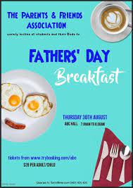 Father S Day Breakfast Eggs Fathers Day Poster Father S Day Breakfast Fathers Day