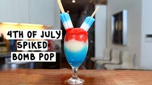 4th Of July Spiked Bomb Pops Tipsy Bartender