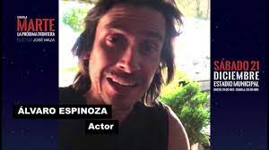 El actor álvaro espinoza conversó en una nueva mañana sobre el éxito de la teleserie de canal 13 pacto de sangre y cómo ha generado impacto entre los televidentes. El Destacado Actor Nacional Alvaro Espinoza Te Invita A La Charla Marte La Proxima Frontera Ilustre Municipalidad San Vicente De Tagua Tagua