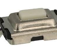 Tact switch; 3,7x6,1mm; 2,5mm; TS3611-2,5; surface mount; 2 pins; 0,5mm;  OFF-(ON); 50mA; 12V DC; 180gf; KLS; RoHS
