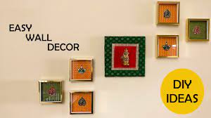 Here some interesting diy home décor ideas for indian homes with numerous diy home décor ideas for tin cans, golden plant pots are extremely popular. Beautiful Wall Makeover Easy Diy Indian Wall Decor My Home Decoration Ideas Kalala Logili Youtube
