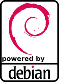 Powered by Debian