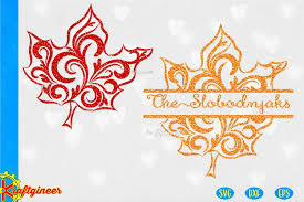 1 zip file with all files types contained *10 svg files * 10 dxf files * 10 png files *10 eps files Leaf Filigree Svg Fall Svg 341143 Svgs Design Bundles