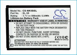 BLU Bar Q Black Camera 550mAh ...