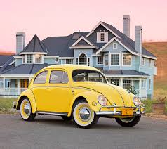 Image result for Yellow 1950 Beetle