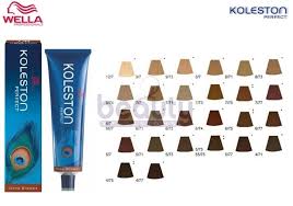 Wella Koleston Perfect Colour Chart Ebay Intended For