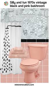 The presence of dark brings a little bit dark bathroom, but this looks equally glamorous as any other design. 16 Designs To Decorate A Pink And Black Bathroom