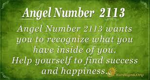 Angel Number 2113 Meaning Be Proud Of Yourself Sunsigns Org