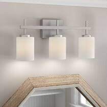 Stunning and chic, this wall light is the perfect choice for making a feature piece in any luxury bathroom. 3 Light Bathroom Vanity Lighting You Ll Love In 2021 Wayfair
