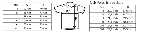 Polo Shirt Size Chart Us Best Picture Of Chart Anyimage Org