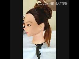 Easy Lace Braided Bun Tutorial Orgu Topuz Nasil Yapilir تسريحة سهلة وجميلة للكبار وصغار Youtube In 2020