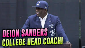 Pro football hall of famer deion sanders has had a storied career in the nfl. Deion Sanders Is The New Head Coach Of Jackson State Exclusive Look At His 1st Press Conference Youtube