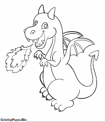 I don't usually make them look cute though.well there's a first t. Baby Dragon Coloring Page