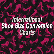 International Shoe Size Conversion Chart