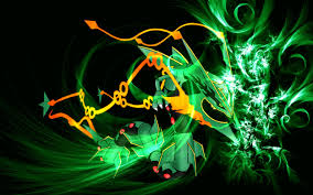 Shiny Rayquaza All Legendary Pokemon Pokemon Pokemon Images