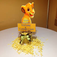 Pin By Mariela Villanueva On B Day Centerpieces Lion Baby Shower Centerpieces Lion King Baby Shower Lion Baby Shower