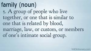 Family Definition Youtube