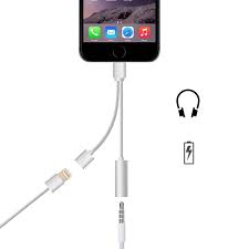 Murexa Original 2 In 1 3 5mm Earphone Headphone Jack Adapter Connector Convertor Cable Aux With Charging For Iphone 7 Plus Iphone 7 Adapter Iphone 7 Iphone