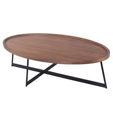 Olee sleep cocktail wood & metal legs coffee table. Julio Oval Coffee Table Walnut 6700027 Coffee Table Oval Coffee Tables Cool Coffee Tables
