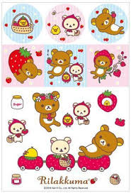 Free Printable Rilakkuma Stickers