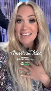 On March 9, new #AmericanIdol judge Carrie Underwood joins Luke Bryan,  Lionel Richie and Ryan Seacrest