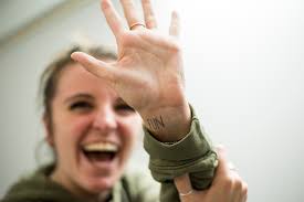 Join facebook to connect with kristian karas and others you may know. Sophomore S Tattoos Represent Her Friendship Spontaneity And Dancing Feet The Daily Orange