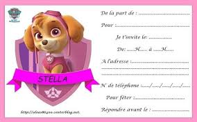 Carte Invitation Pat Patrouille 09 Invitations Teddy Bear Teddy