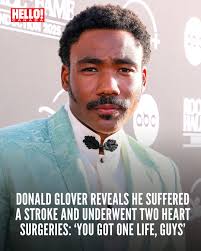 Donald Glover has now revealed why he vanished from the public eye for more  than a year: he suffered a stroke during his Childish Gambino tour last  September, just days before his