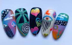Nail Designs Created By Vikki Welsh Missunailartcomp March Nail Art Nail Art Supplies Nail Designs