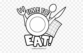 This clip art set is one of my inside the. sets, so you can just use it regularly or you can sandwich food clip art between hungry kid and hungry kid front clip art to make it look like the children are eating! Free Breakfast Clipart Black And White Image Breakfast Food Clip Art Black And White Free Transparent Png Clipart Images Download