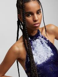 Vestito paillettes pull and bear (Abiti Pull Bear da good donna Sconto)