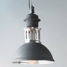 Graphite And Metal Large Industrial Pendant Industrial Pendant Hanging Pendant Lights Oversized Pendant Light