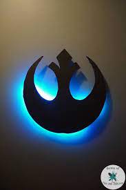 My husbands man cave has been needing a nice backlit sign for a good while now. Diy Backlit Sign Nerdy Crafts Some Of This And That