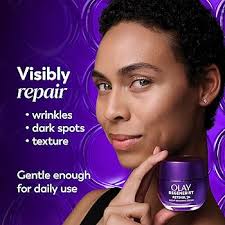 Amazon.com: Olay Retinol Night Cream for Women, Anti-Aging Face  Moisturizer, Fragrance-Free, Non Greasy