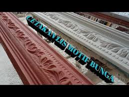 41 model lis plafon gypsum pvc dan kayu minimalis. Fiberglass Mould Making Of Gypsum Plaster Cornice Flower Motive Youtube