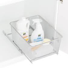 Enjoy!links to the original videos per diy(list of materi. Elfa Platinum Cabinet Sized Mesh Pull Out Drawers The Container Store
