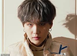 Halsey was later featured on the bts song . Music Transcends Language Halsey Gushes Over Her Manic Album Collaboration With Bts Suga Daily Mail Online