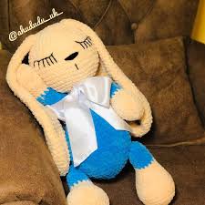 Pijamali Tavsan 60cm Zajka V Pizhame 60 Sm Fiyat 150 Tl 600 Grn Mersin 33 Adana Istanbul Orgu Knitt In 2020 Travel Pillow Dinosaur Stuffed Animal Knitting