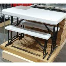 Penggunaan material mdf disertakan teknik finishing dengan cat duco. Meja Kursi Lipat Ace Hardware Murah Meja Plastik Taman Kursi Outdoor Shopee Indonesia