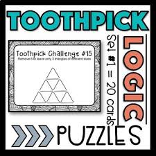 toothpick puzzles teaching resources teachers pay teachers