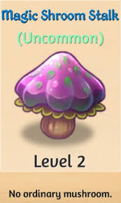 Add water and just wait for your home grown b+ shrooms to appear. Magic Shroom Stalk Merge Dragons Wiki Fandom