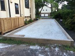 Traditionally, bocce ball is played on a crushed stone and oyster shell blend, but this game easily adapts itself to many different settings. Homemade Bocce Court 11 Steps With Pictures Instructables