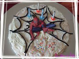 Gateau D Anniversaire Spiderman Les Delices De Fabie