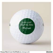 Funny men's novelty lost golf balls. Funny Men S Lost Golf Balls Zazzle Com Golf Ball Golf Humor Golf Quotes